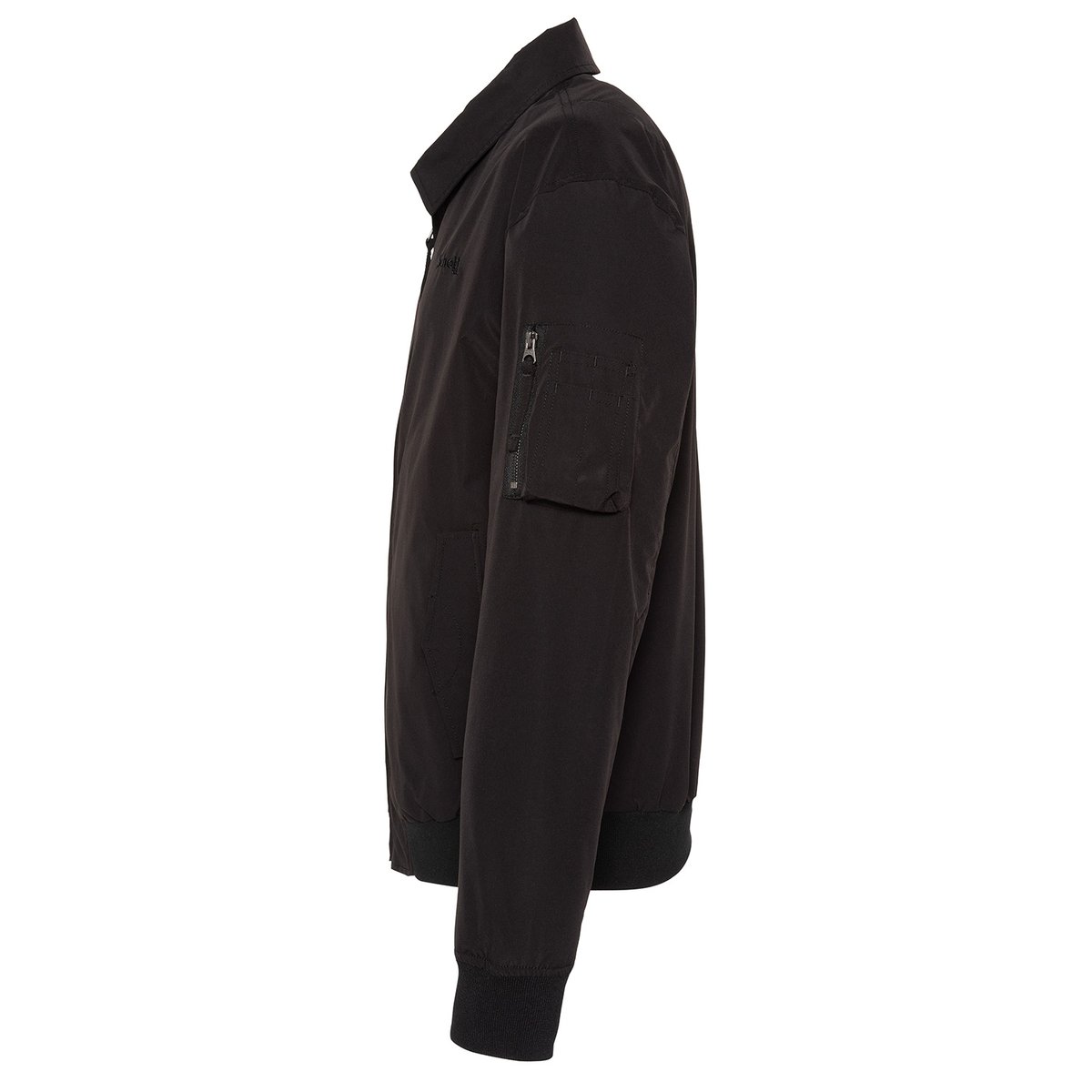 Blouson technique col chemise noir, SCHOTT