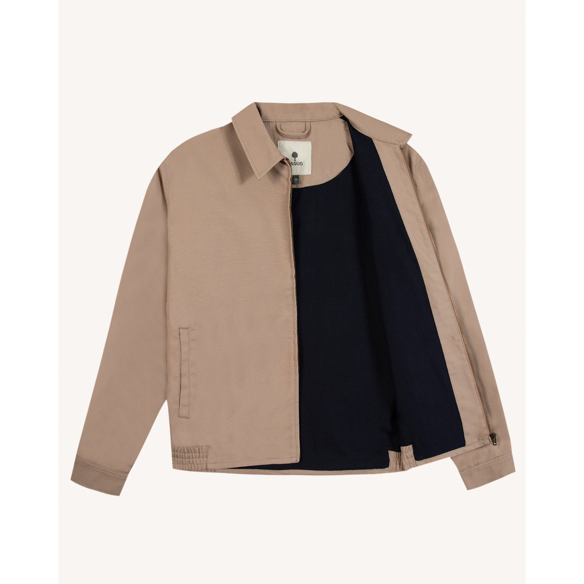 Veste DOURDAN taupe, FAGUO