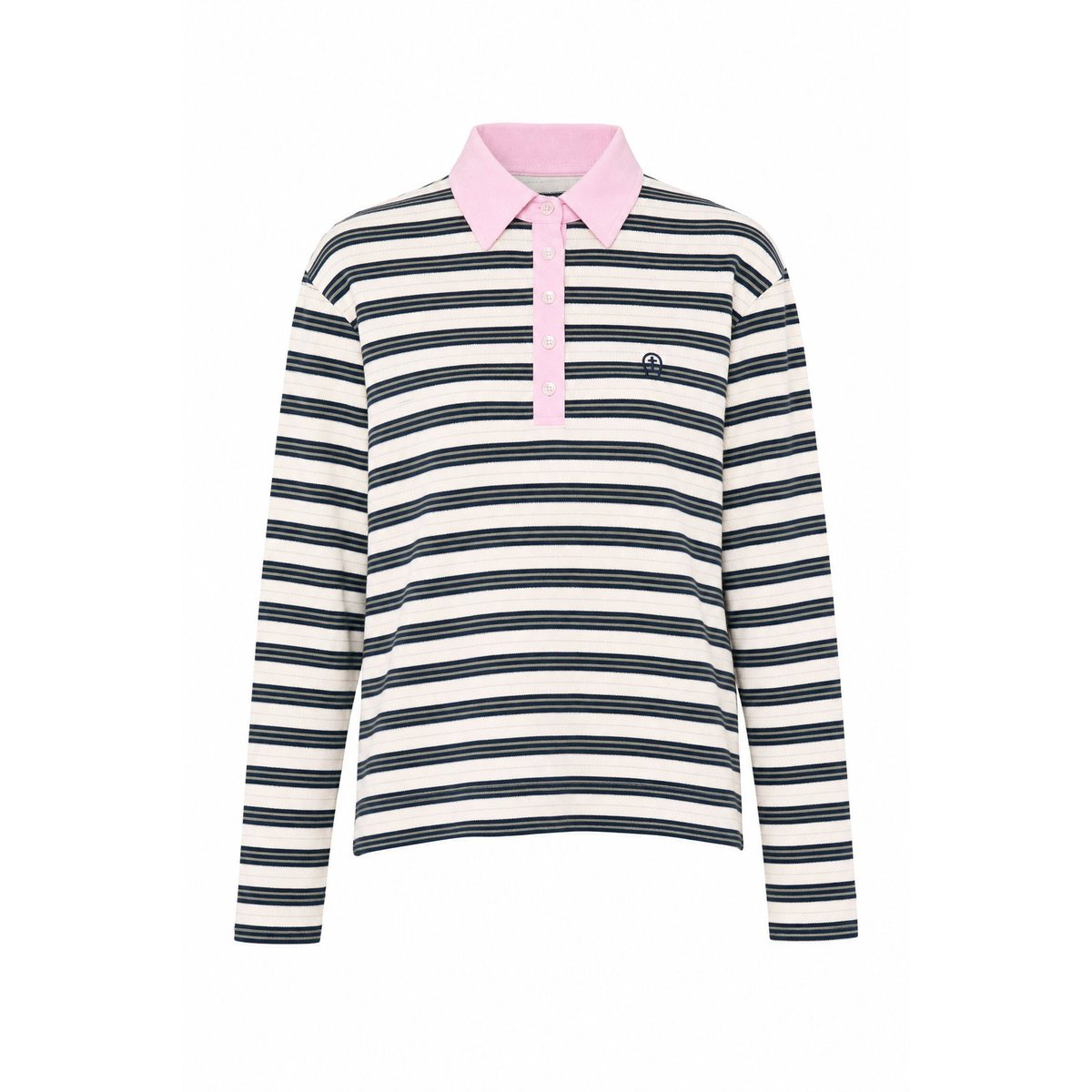 Polo Minato en coton MINATO rose, FRNCH
