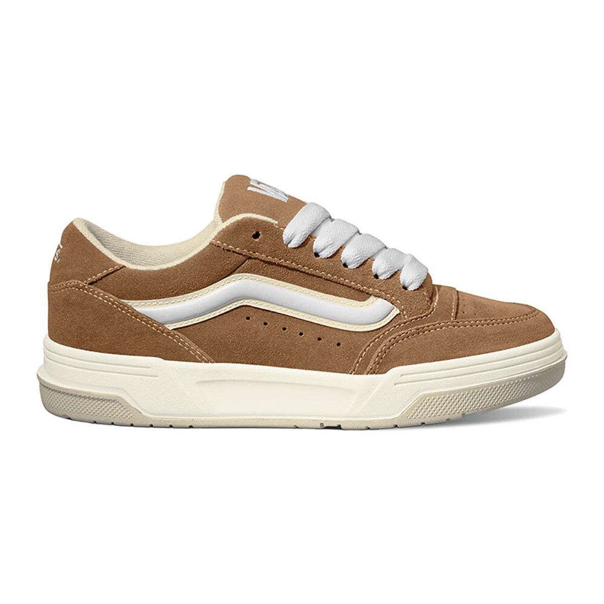 Baskets cuir Hylane marron, VANS