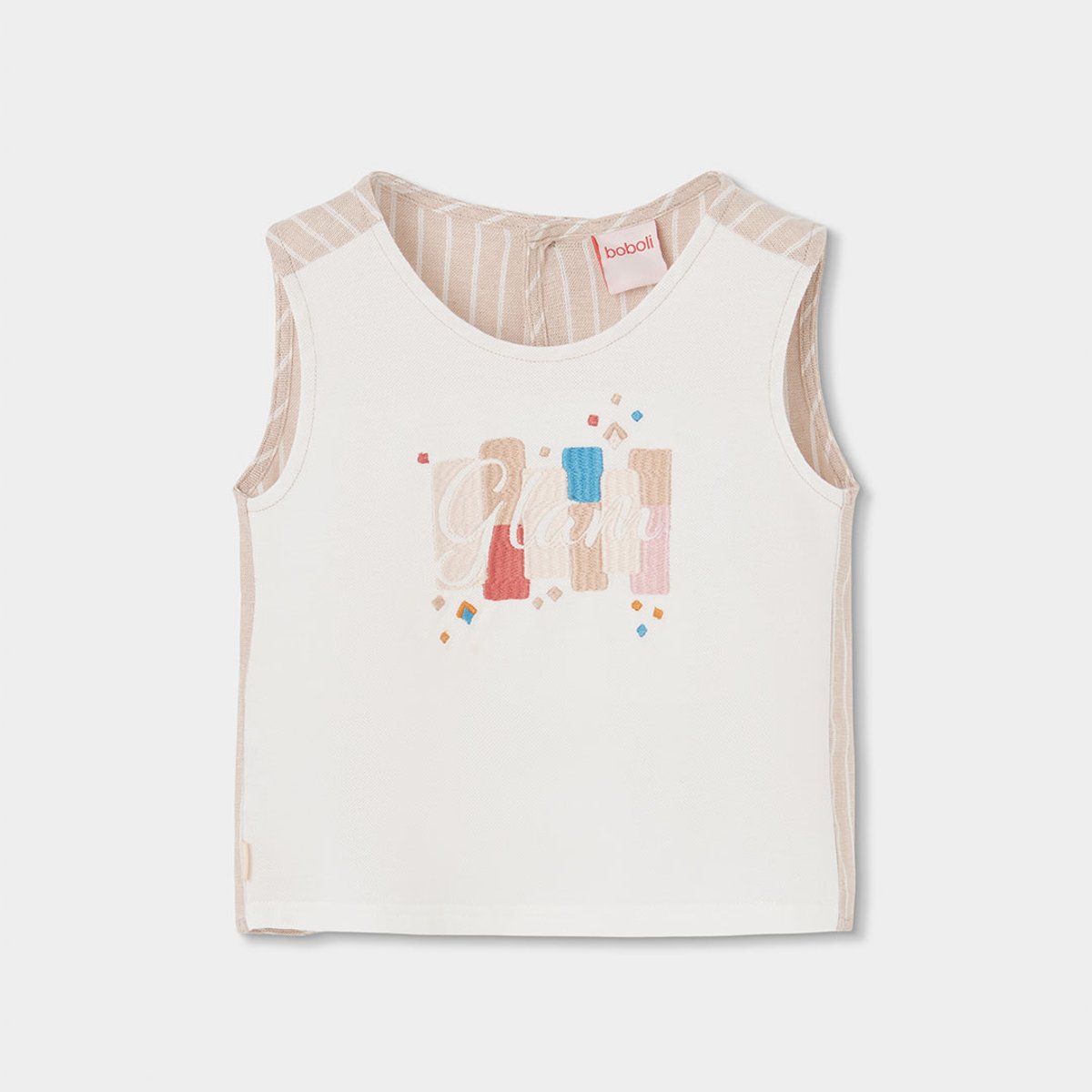 Blouse coton blanc, BOBOLI