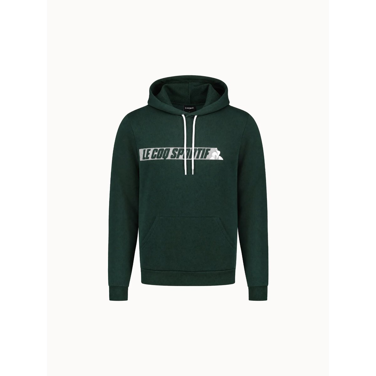 Sweat à capuche Contemporain vert, LE COQ SPORTIF