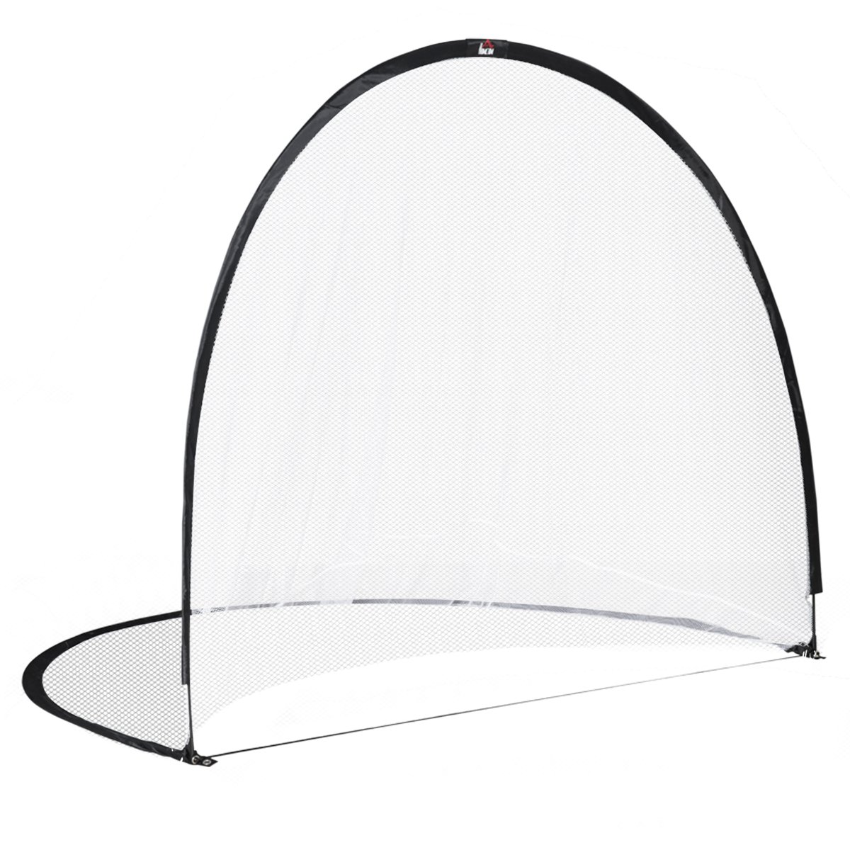 Filet de football Tissu Oxford Noir noir, HOMCOM