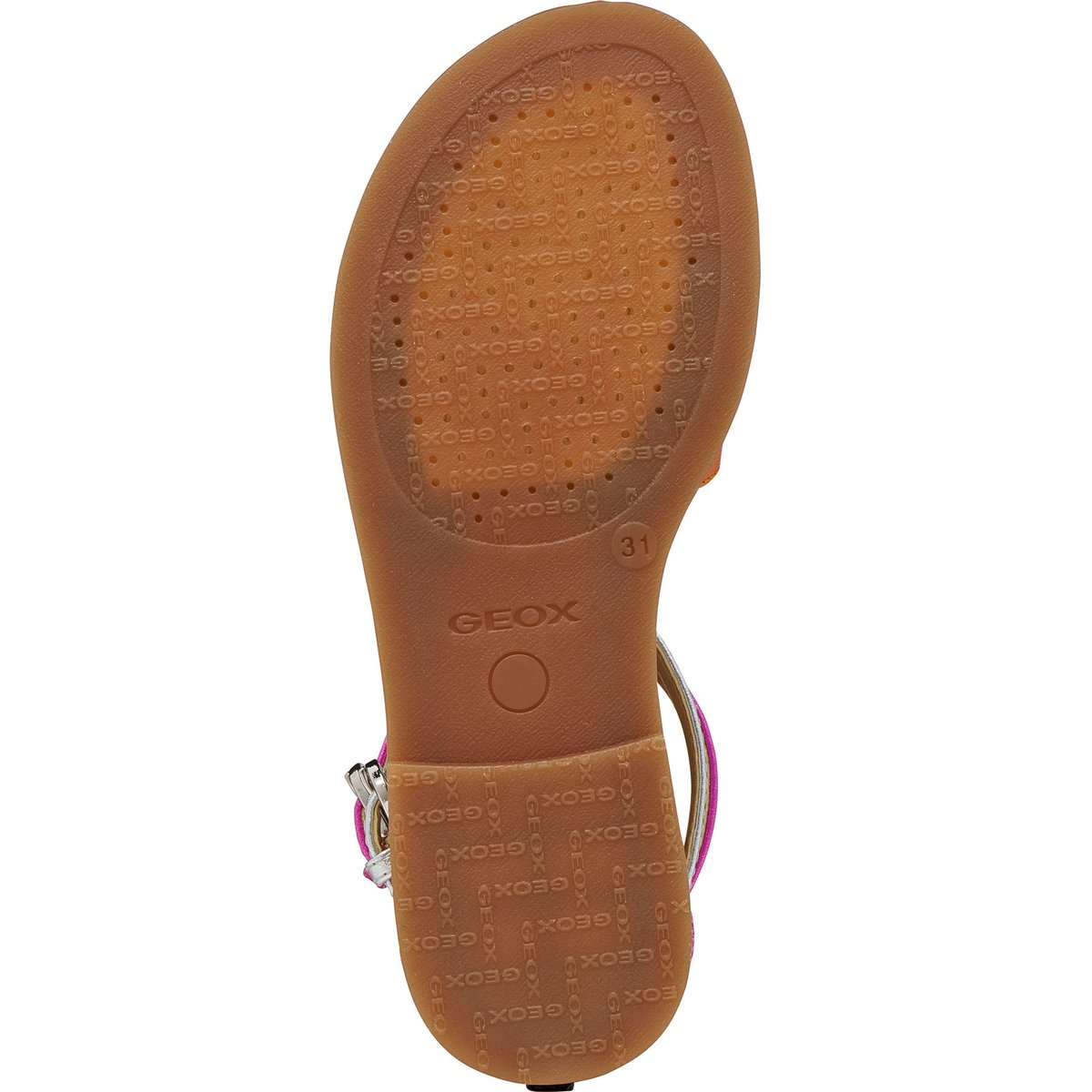Sandales  J SANDAL KARLY fuchsia/argent, GEOX
