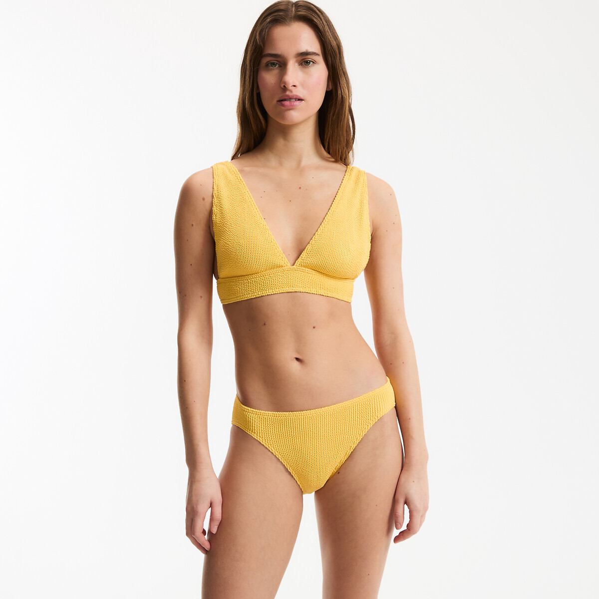 One Size Bikini Bottoms yellow, LA REDOUTE COLLECTIONS