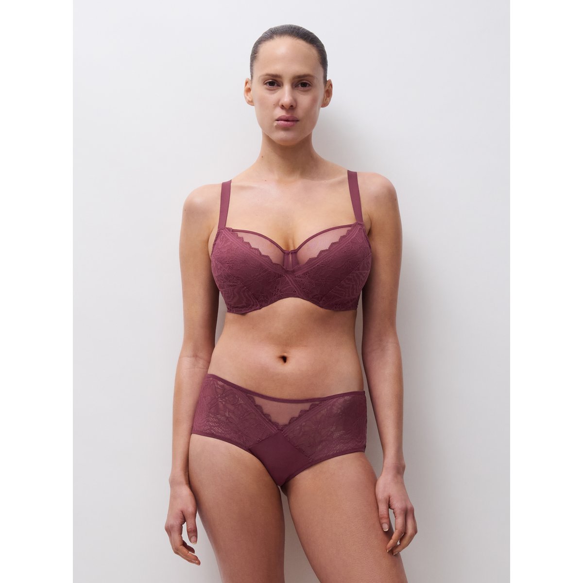Soutien-gorge enveloppant Floral sienne, CHANTELLE