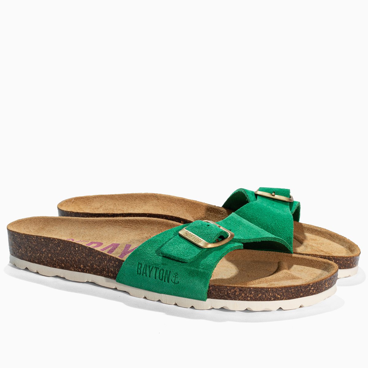 Sandales s ZEPHYR vert, BAYTON