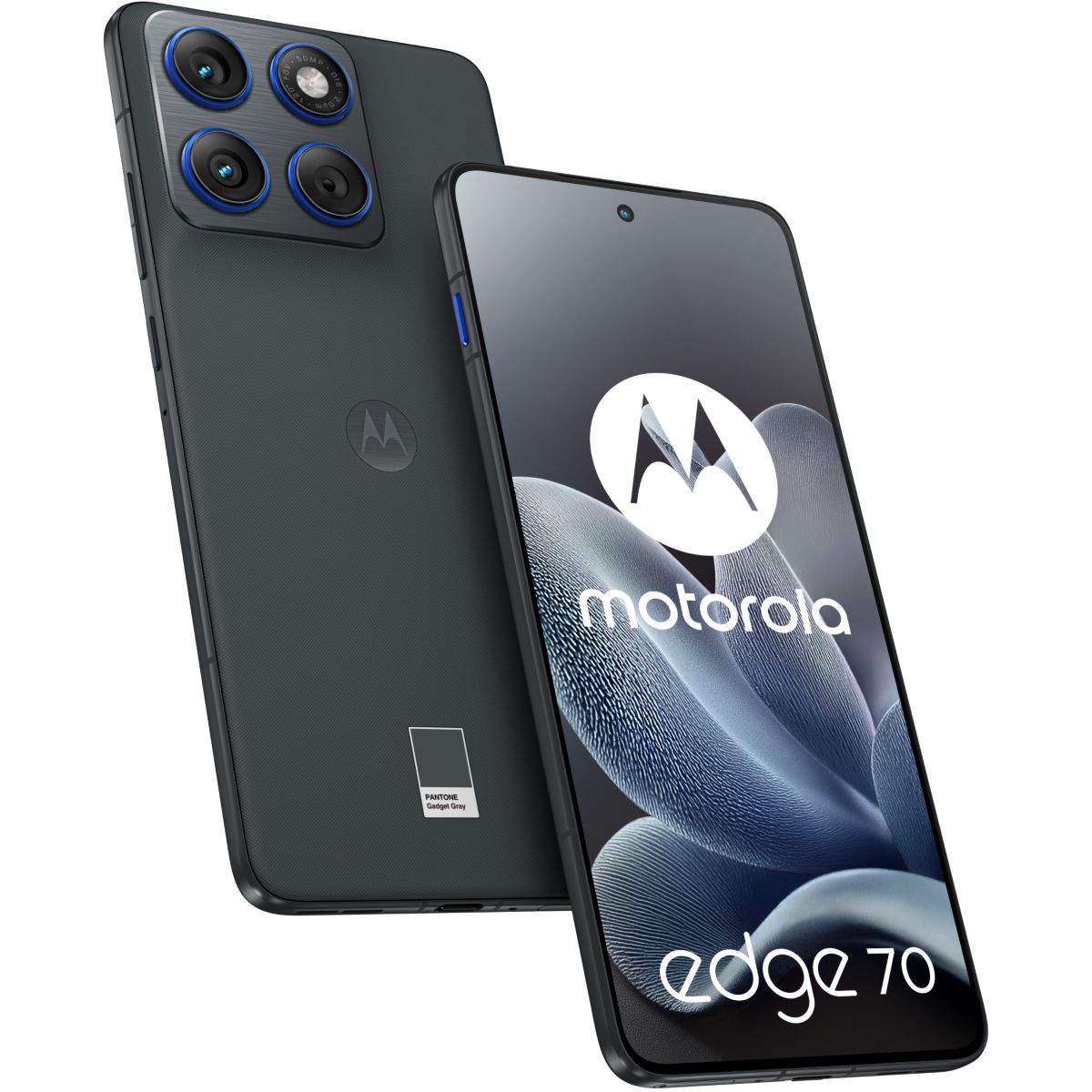 Smartphone Pack Edge70 5G 512Go Gris + Enceinte Sound Flow couleur unique, MOTOROLA