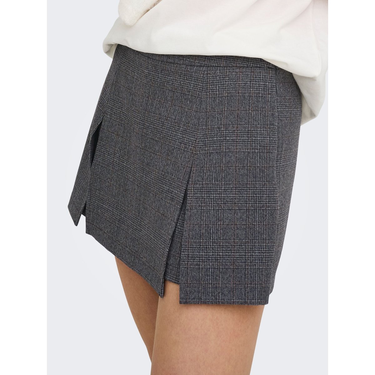Skort dark grey melange, ONLY