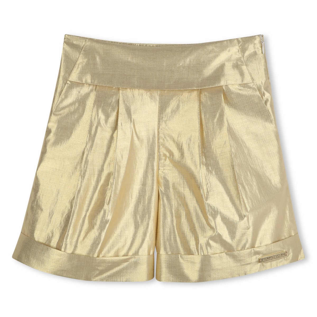 SHORT DA CERIMONIA golden, KARL LAGERFELD KIDS