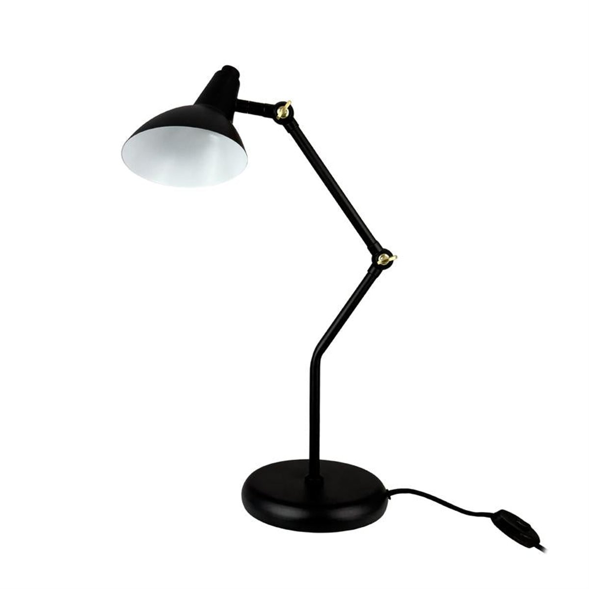 Lampe à poser Vela noire en métal GU10 noir, DYBERG LARSEN
