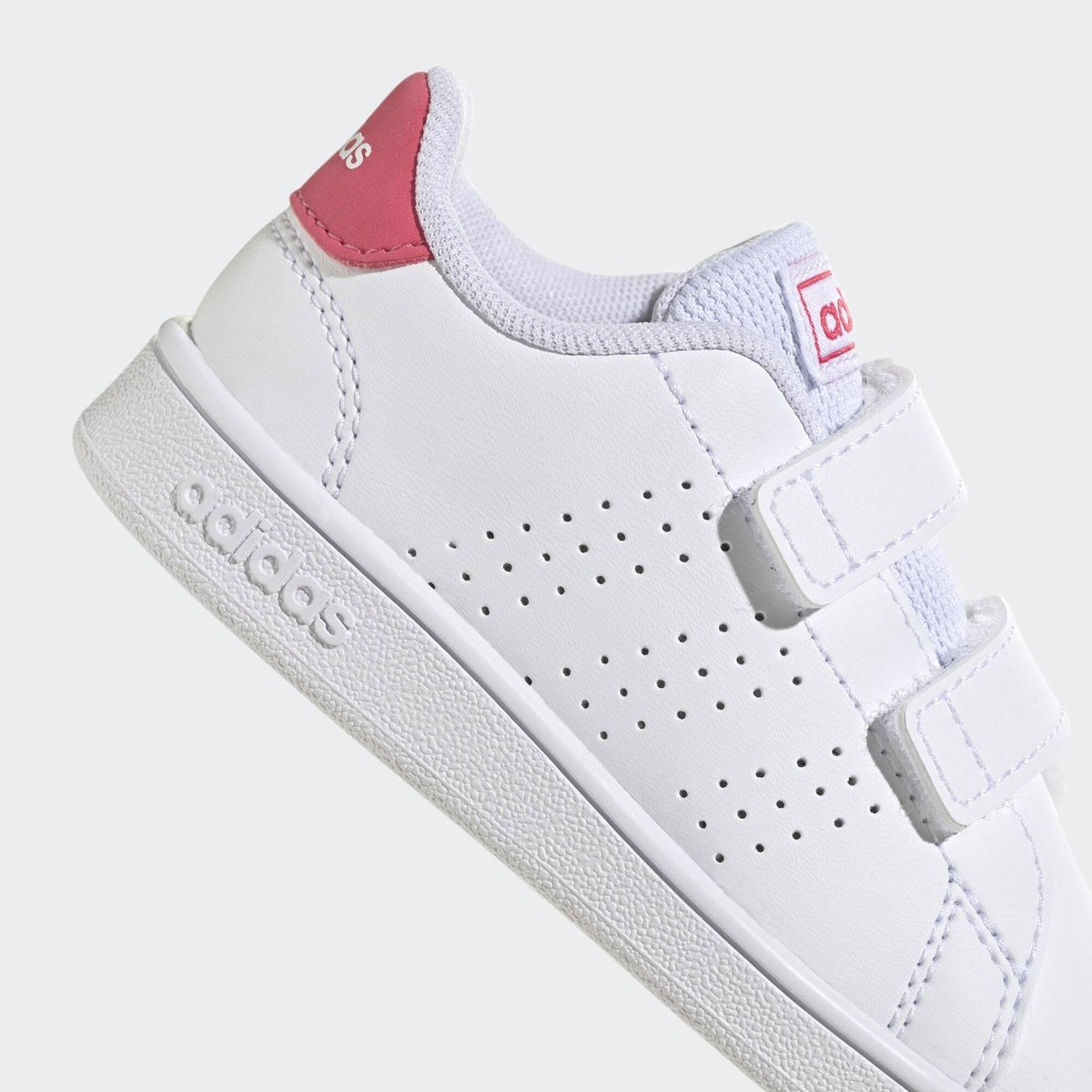 Baskets Advantage cloud white / real pink / core black, ADIDAS SPORTSWEAR