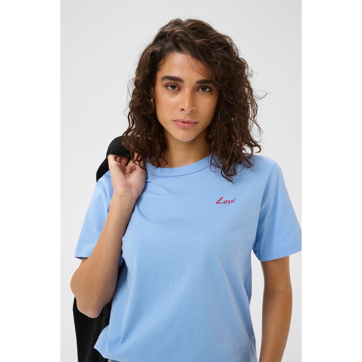 T-shirt à manches courtes bleu vista blue, KAFFE