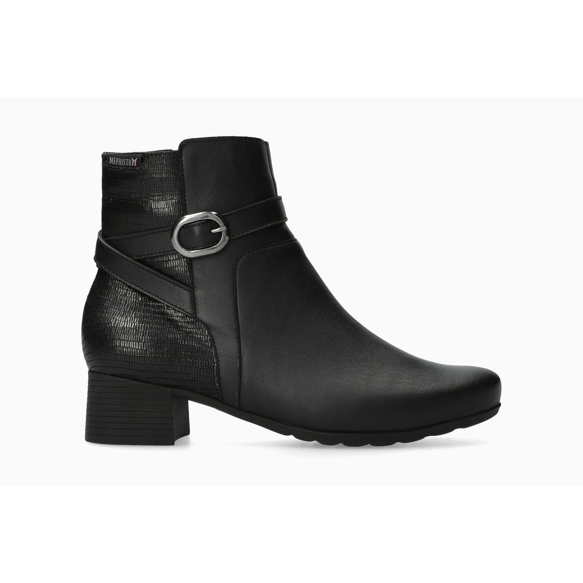 Bottines en cuir GARANCE noir 5145, MEPHISTO