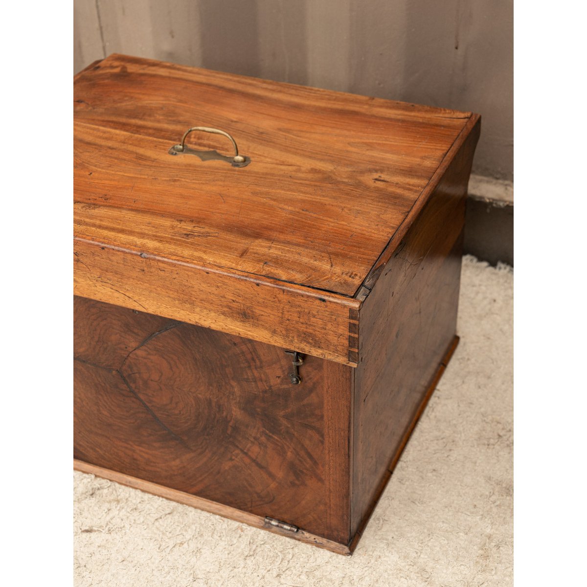 Coffret de dentellière en noyer Lucien N°214 - Bon état bois foncé, DEBONGOUT
