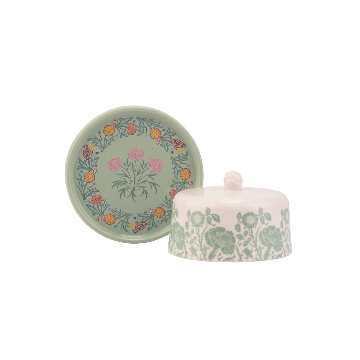 Kitchen Garden Butter Dish green, WILLIAM MORRIS AT HOME