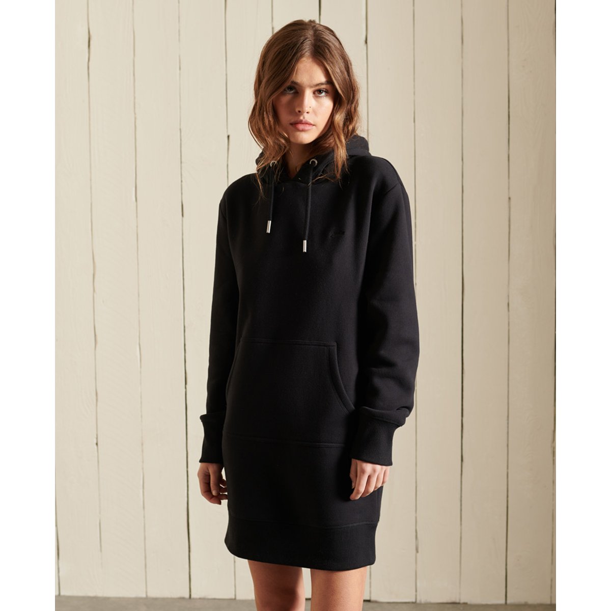 Robe sweat a capuche noir Ellesse La Redoute