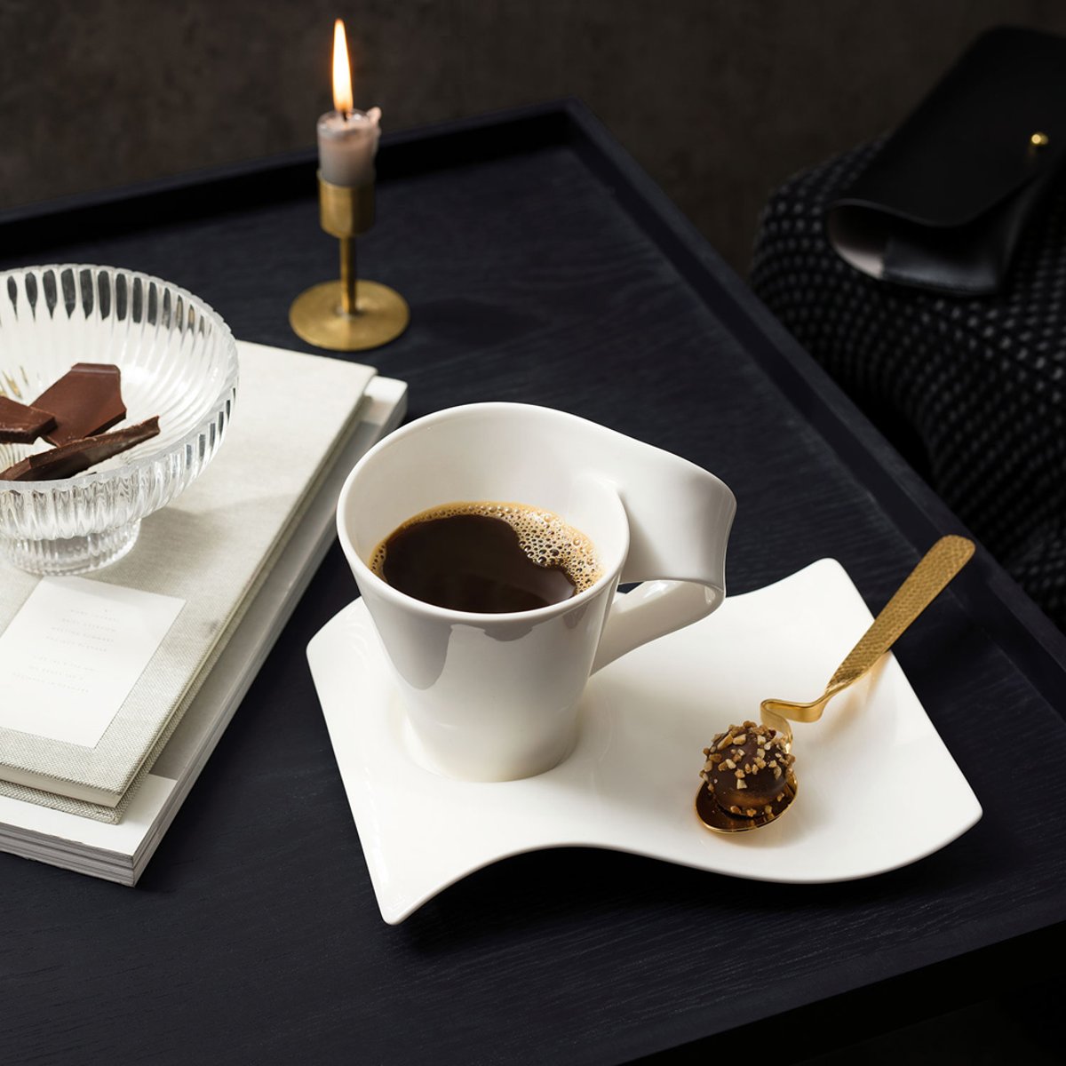 Plateau Party Moyen NEWWAVE blanc, VILLEROY & BOCH