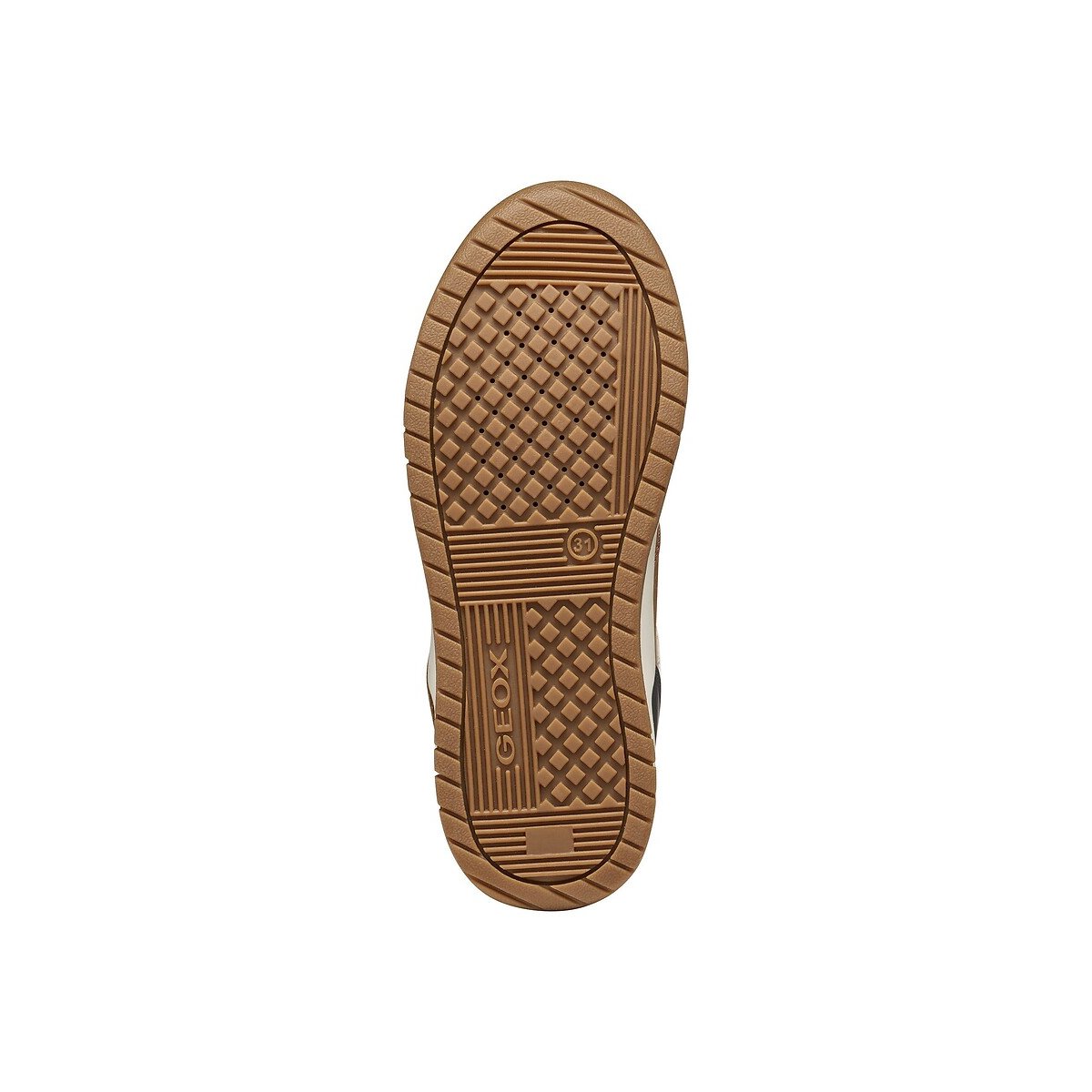 Baskets montantes respirantes, PERTH marron, GEOX