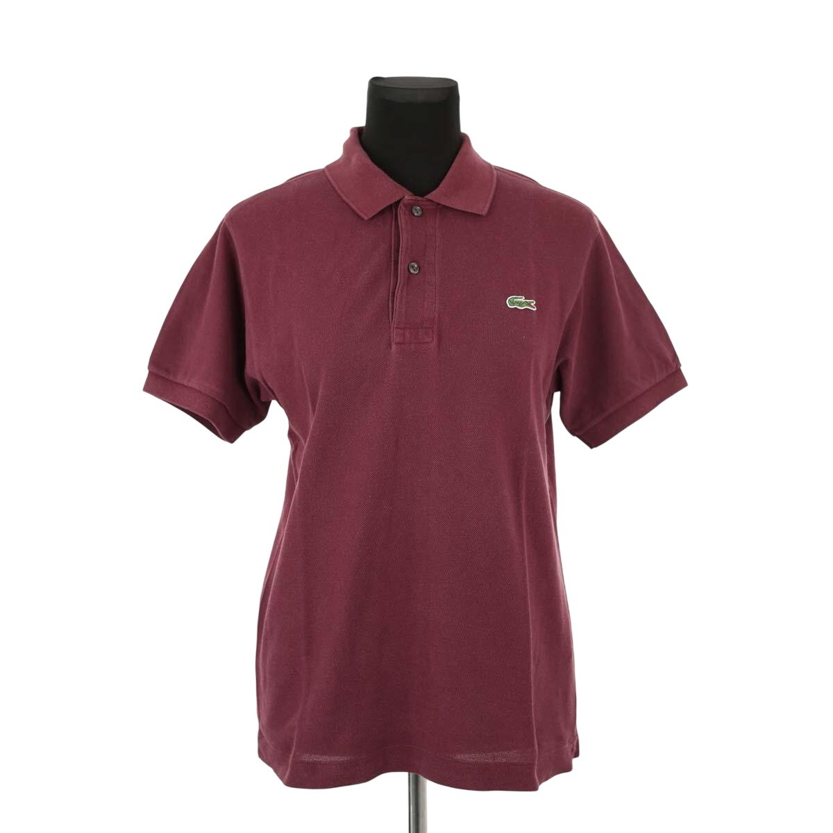 Polo - Très Bon État bordeaux, LACOSTE