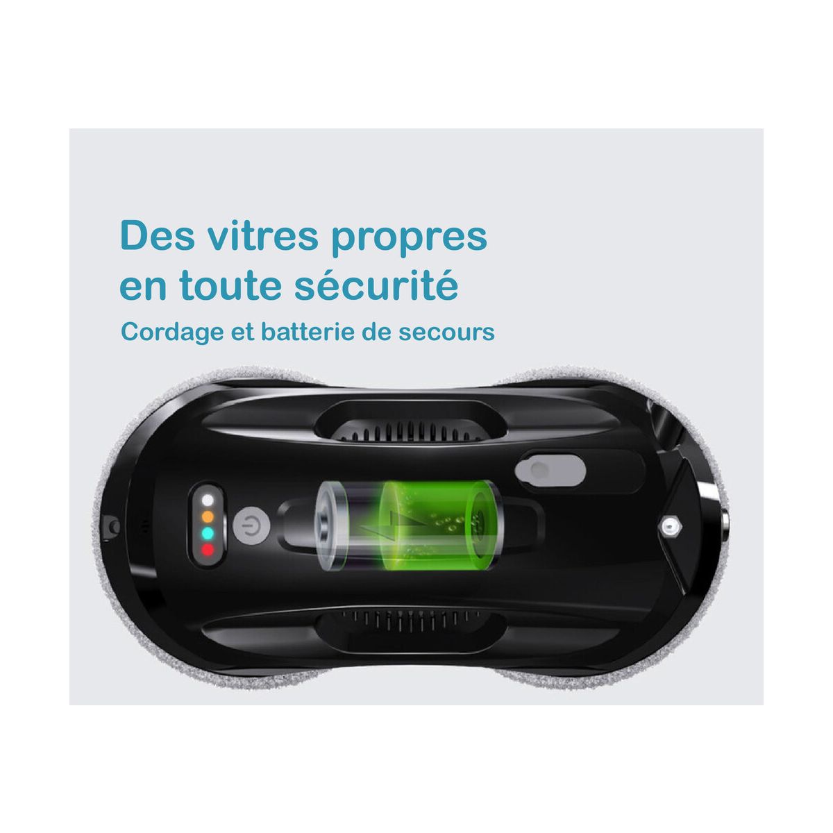Robot Lave vitre Windobot S4 Plus couleur unique, EZICLEAN