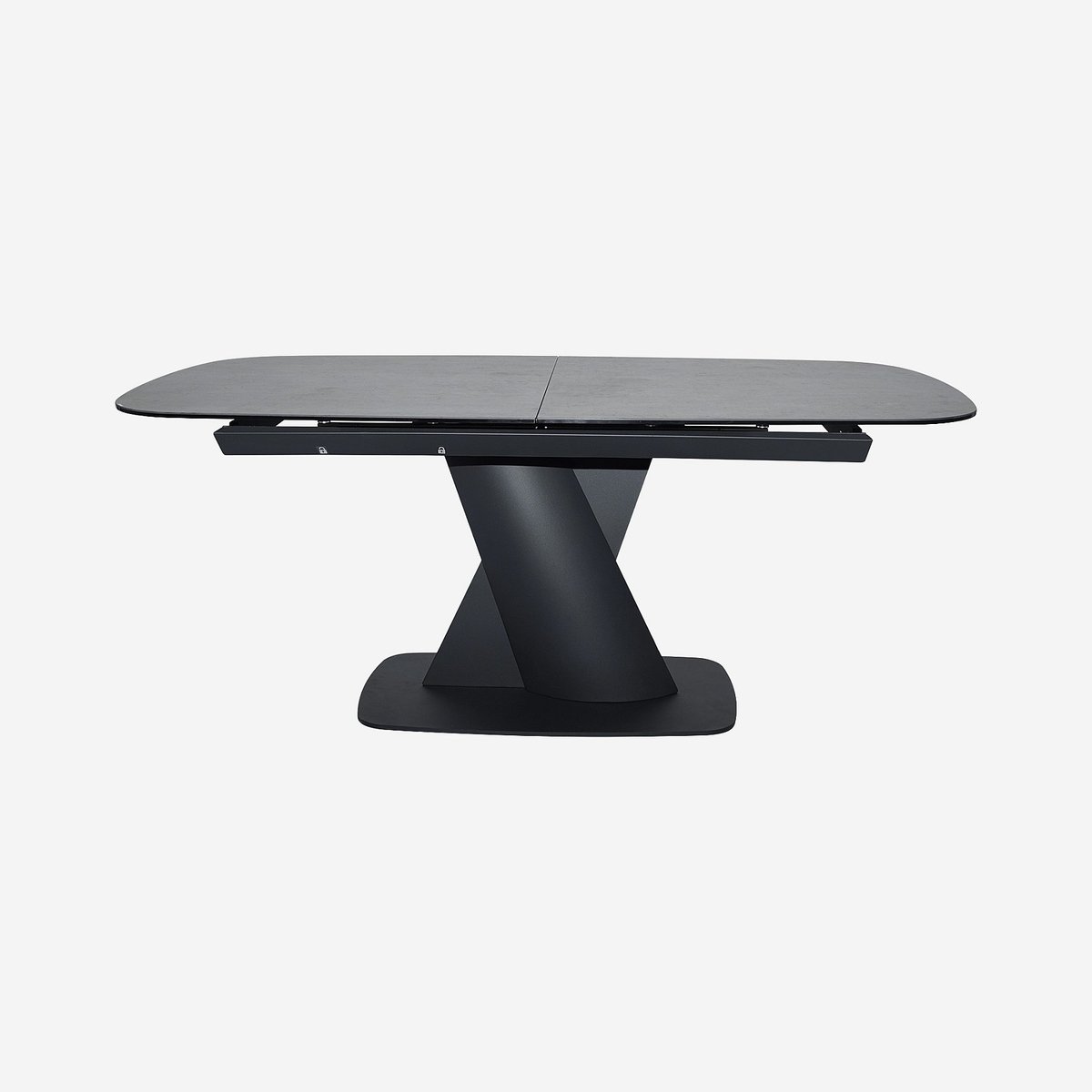 Table à manger céramique PERAMA gris anthracite, HABITAT