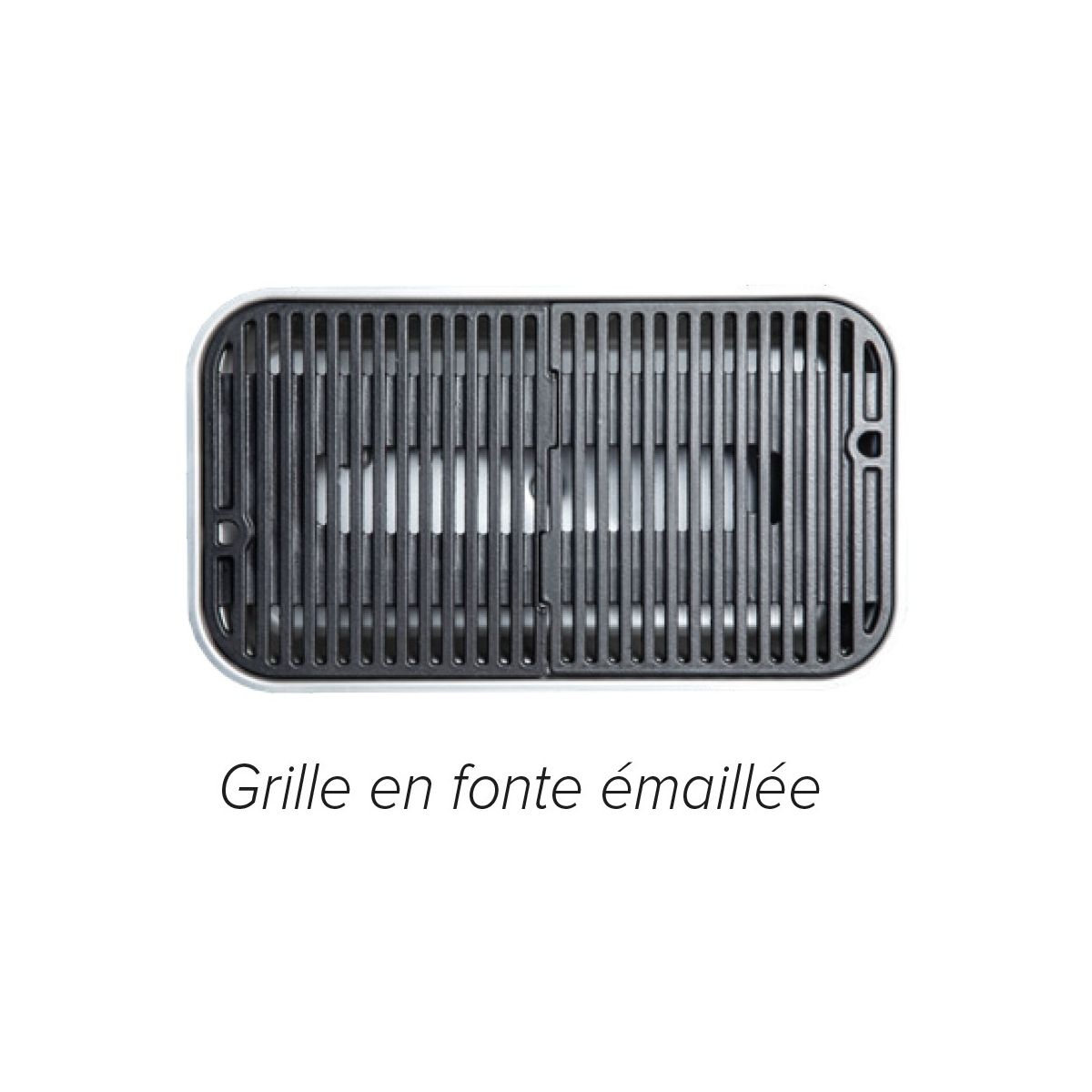 Barbecue gaz ATTITUDE 2GO inox à poser, 48x26 cm noir, CAMPINGAZ