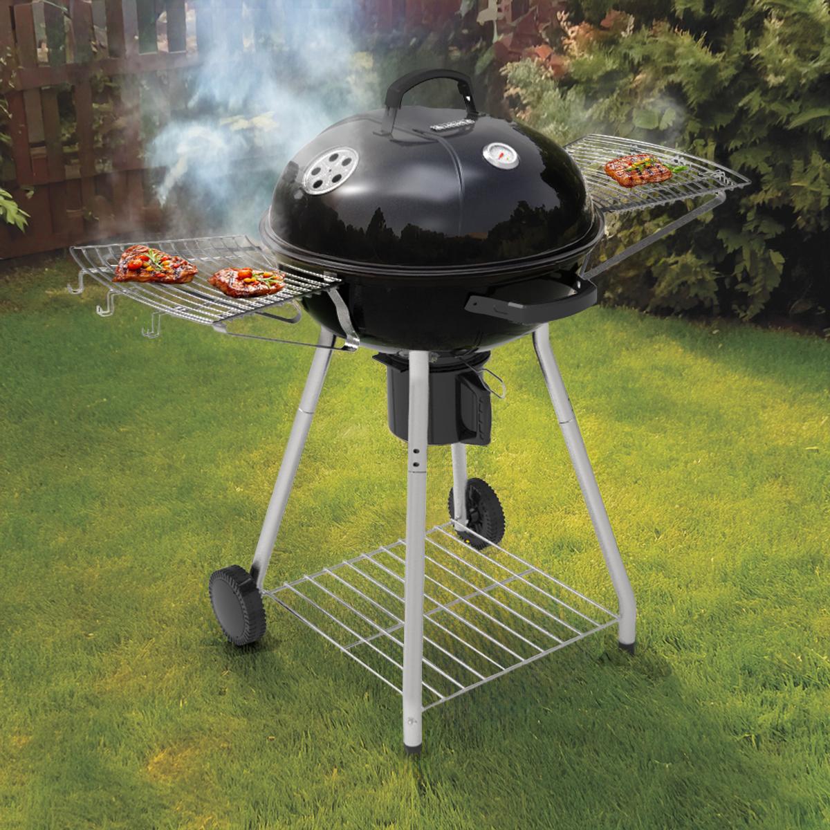 Barbecue au charbon - 2 modes de cuisson couleur unique, LAGUIOLE CUISSON