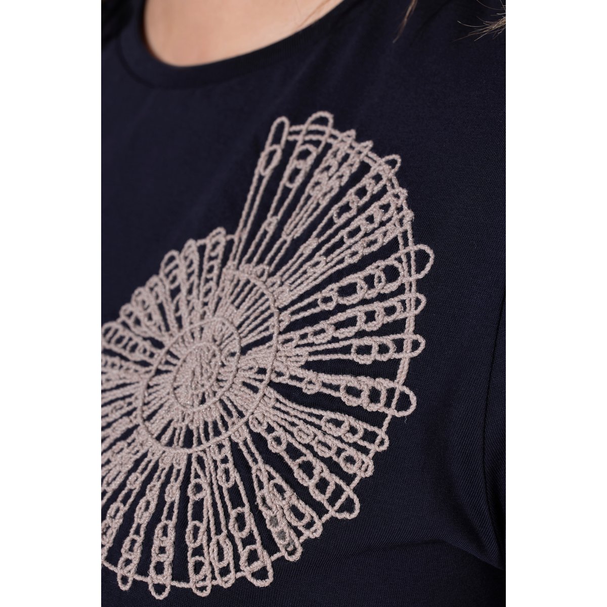 T-shirt marine, ULLA POPKEN