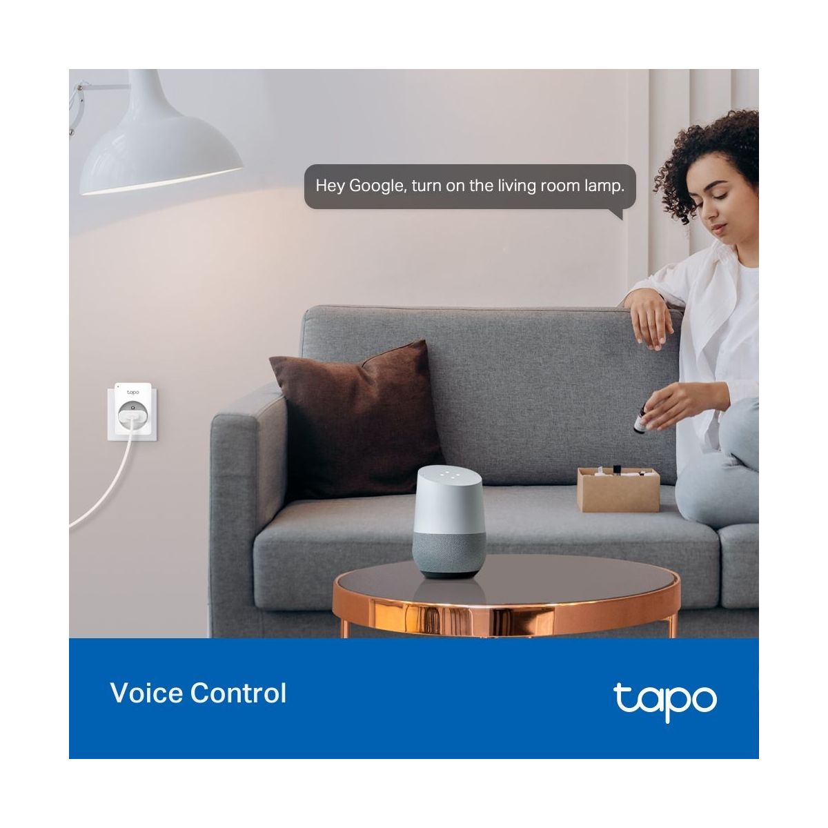 Prise connectée Pack de 2xTP11 wifi couleur unique, TP-LINK