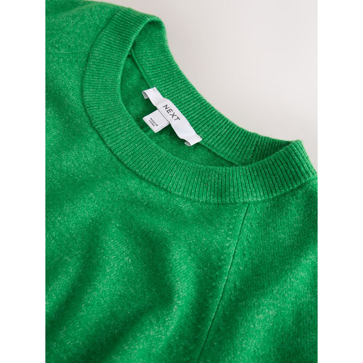 Pull ras du cou ultra-doux, lot de 2 vert/gris, NEXT