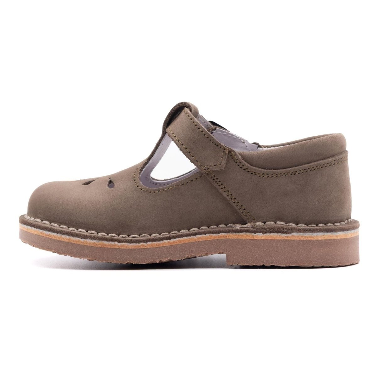 Sandale enfant fermée en cuir – Boni Octave vert, BONI&SIDONIE