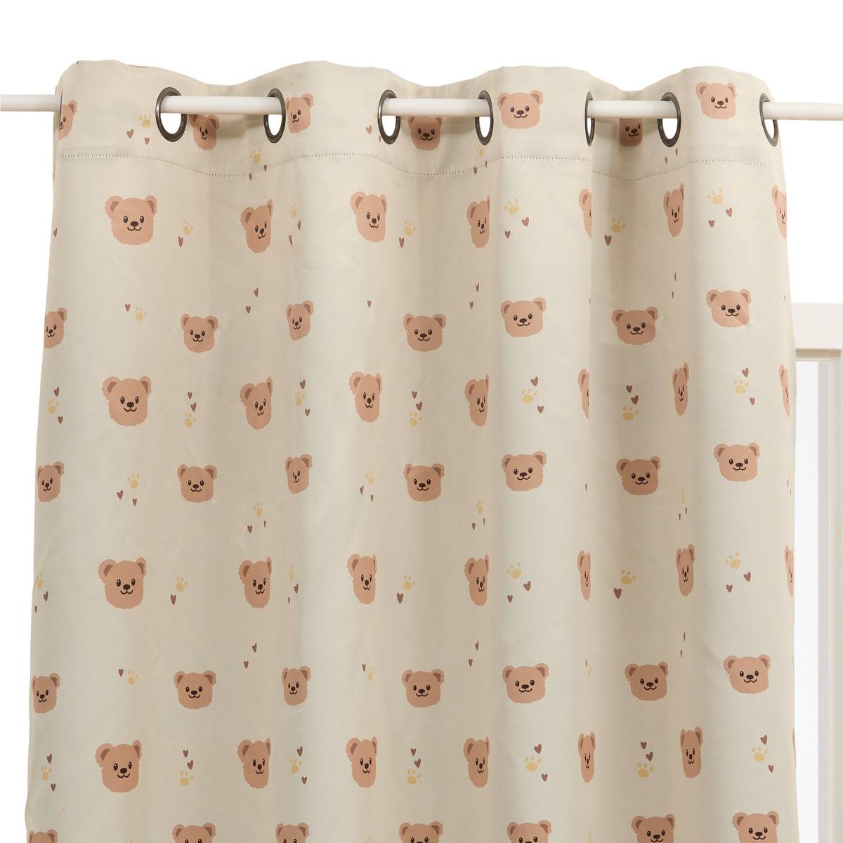 Rideau occultant pour enfant BILLIE beige, ATMOSPHERA FOR KIDS