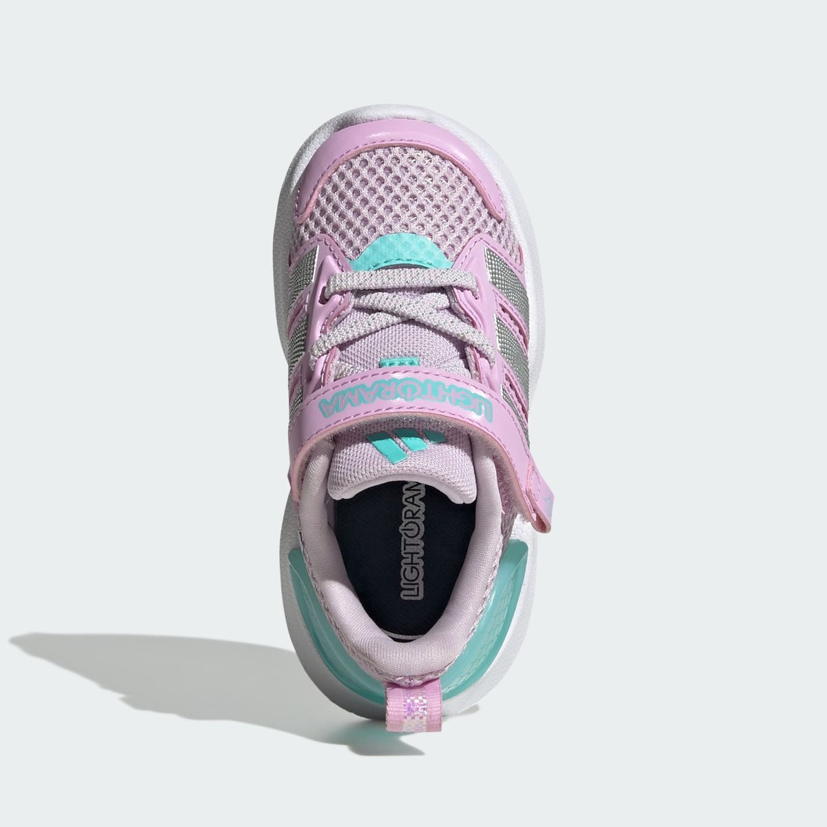 Chaussure Lightorama Runner Bébés Chaussure Lightorama Runner Bébés ice lavender / silver metallic / flash aqua, ADIDAS SPORTSWEAR