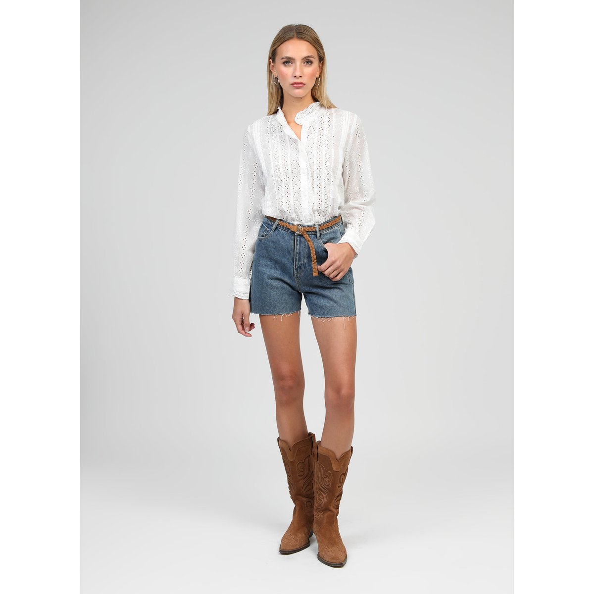 Chemise SADILEO blanc, AN'GE