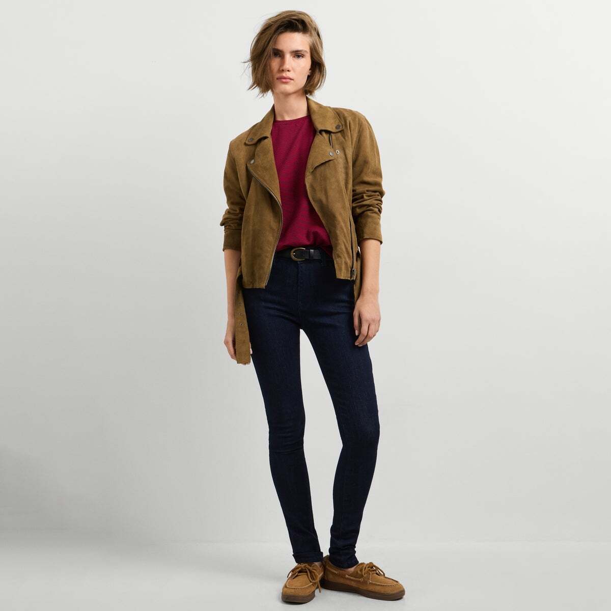 Regent - Jean Coupe Skinny, Taille Moyenne indigo foncé et propre, PEPE JEANS