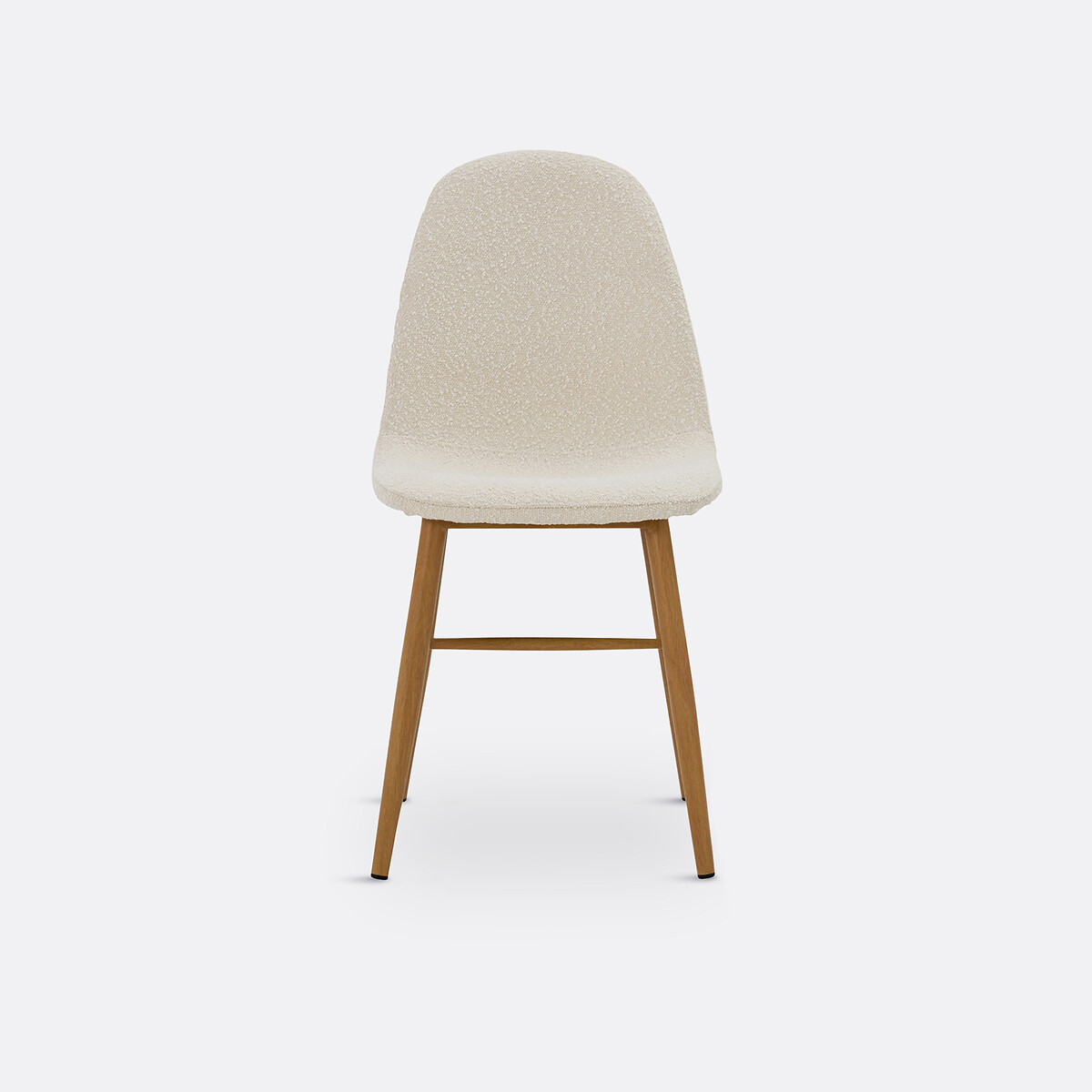 Chaise velours, Polina ecru, LA REDOUTE INTERIEURS