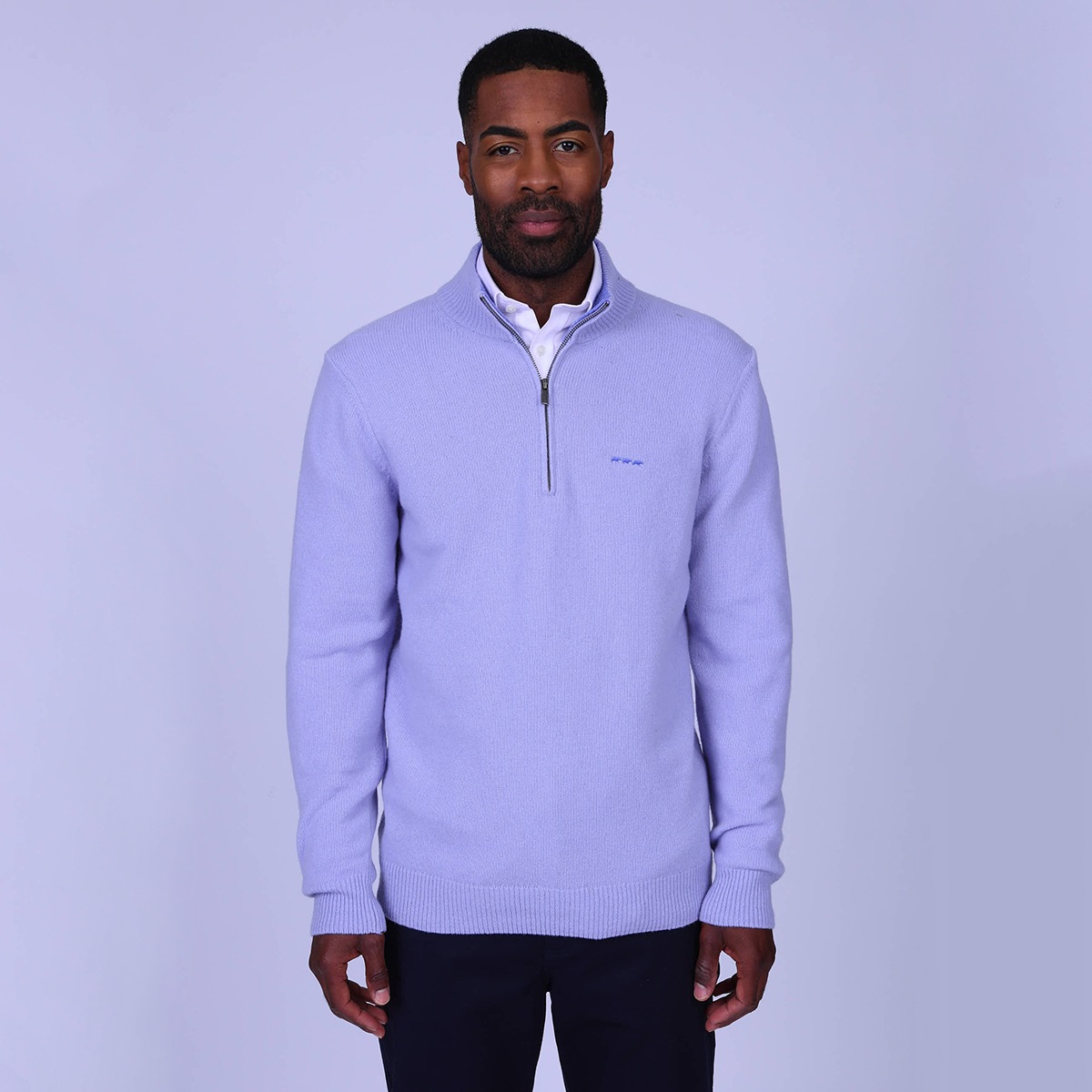 Pull Heland bleu ciel, MISE AU GREEN