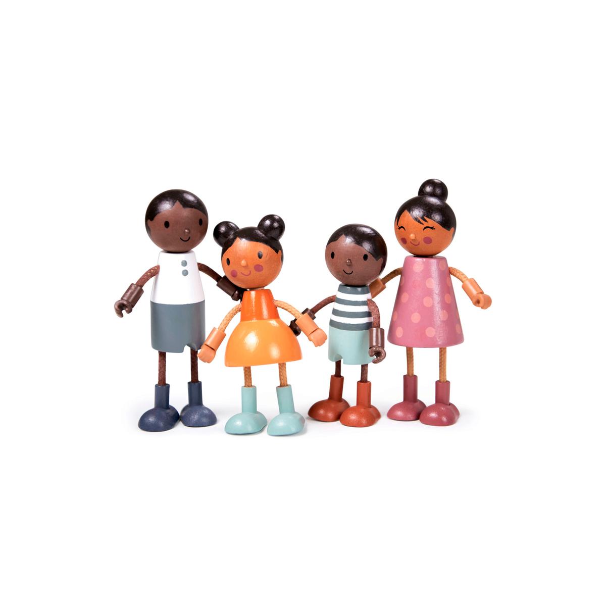 Famille de figurines multicolore, TENDER LEAF TOYS