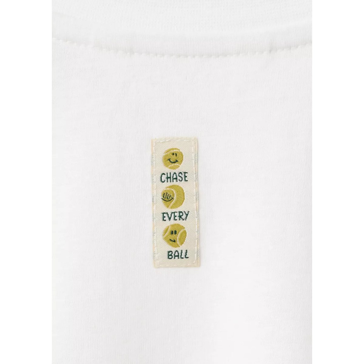 T-shirt en coton imprimé blanc, MANGO BABY