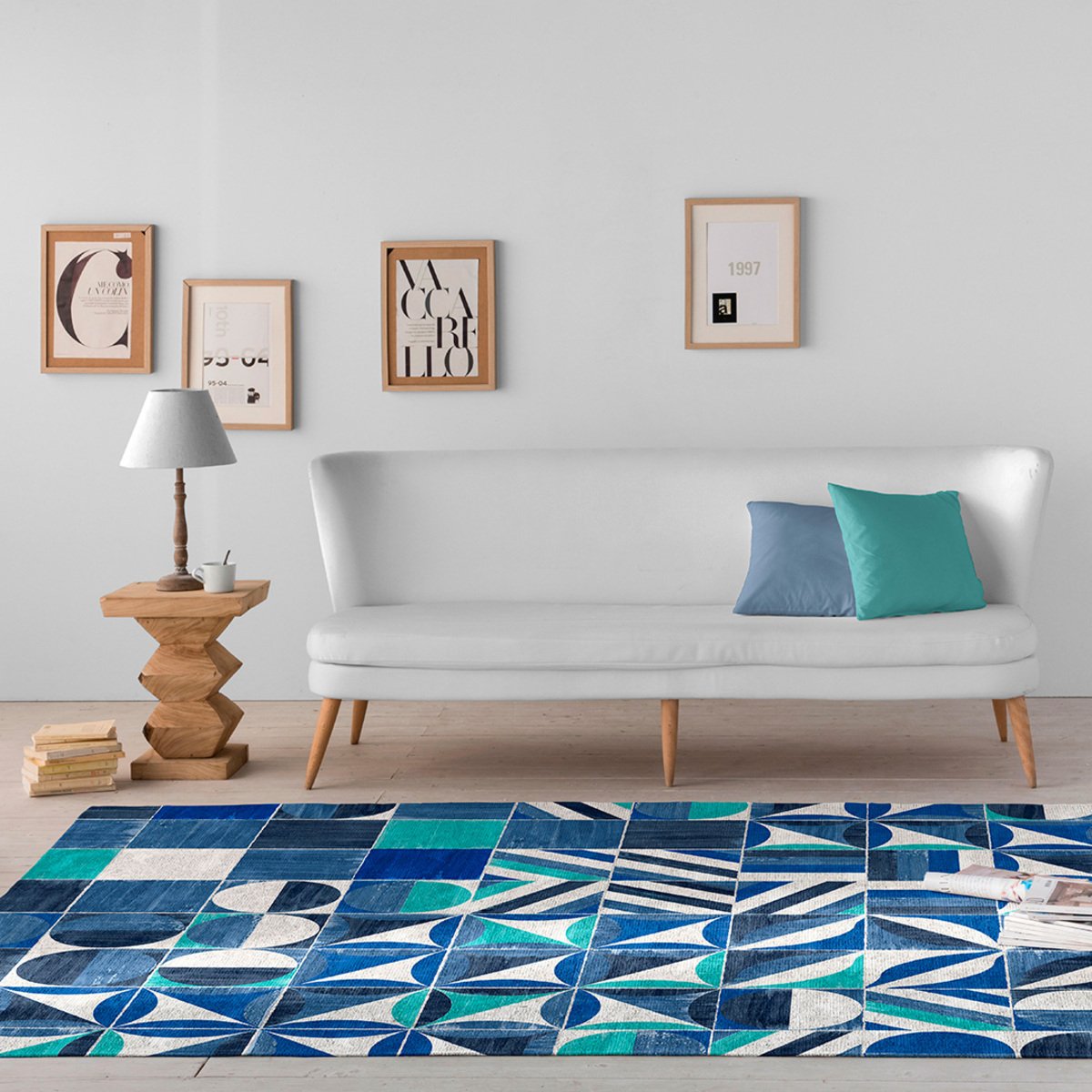 Tapis de salon KINLEY multicolore, NAF NAF HOME