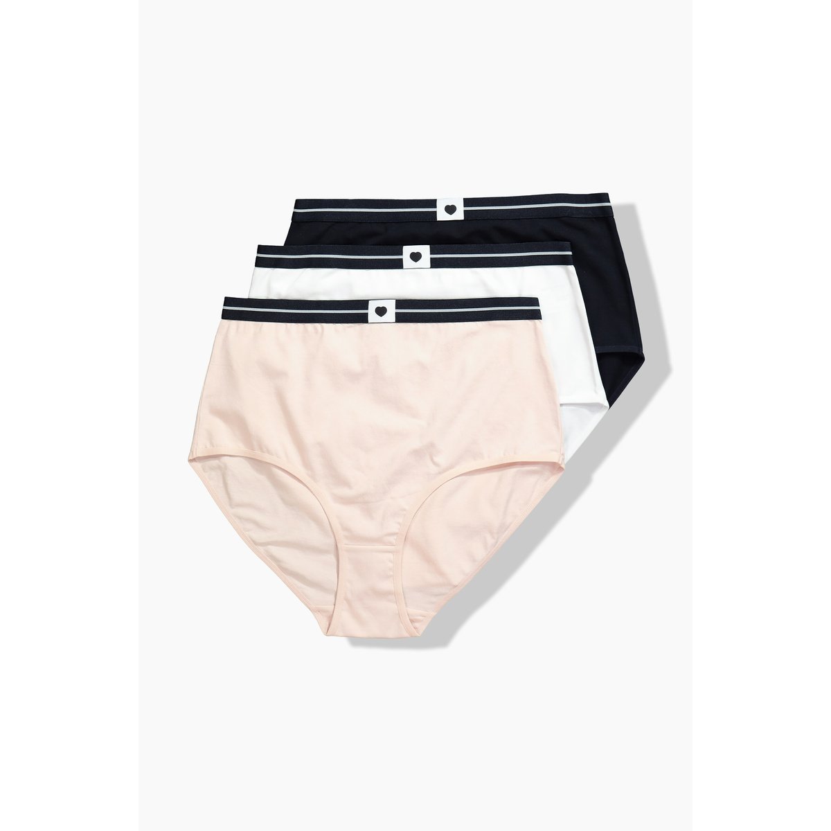 Lot de 3 culottes maxi noir, ULLA POPKEN