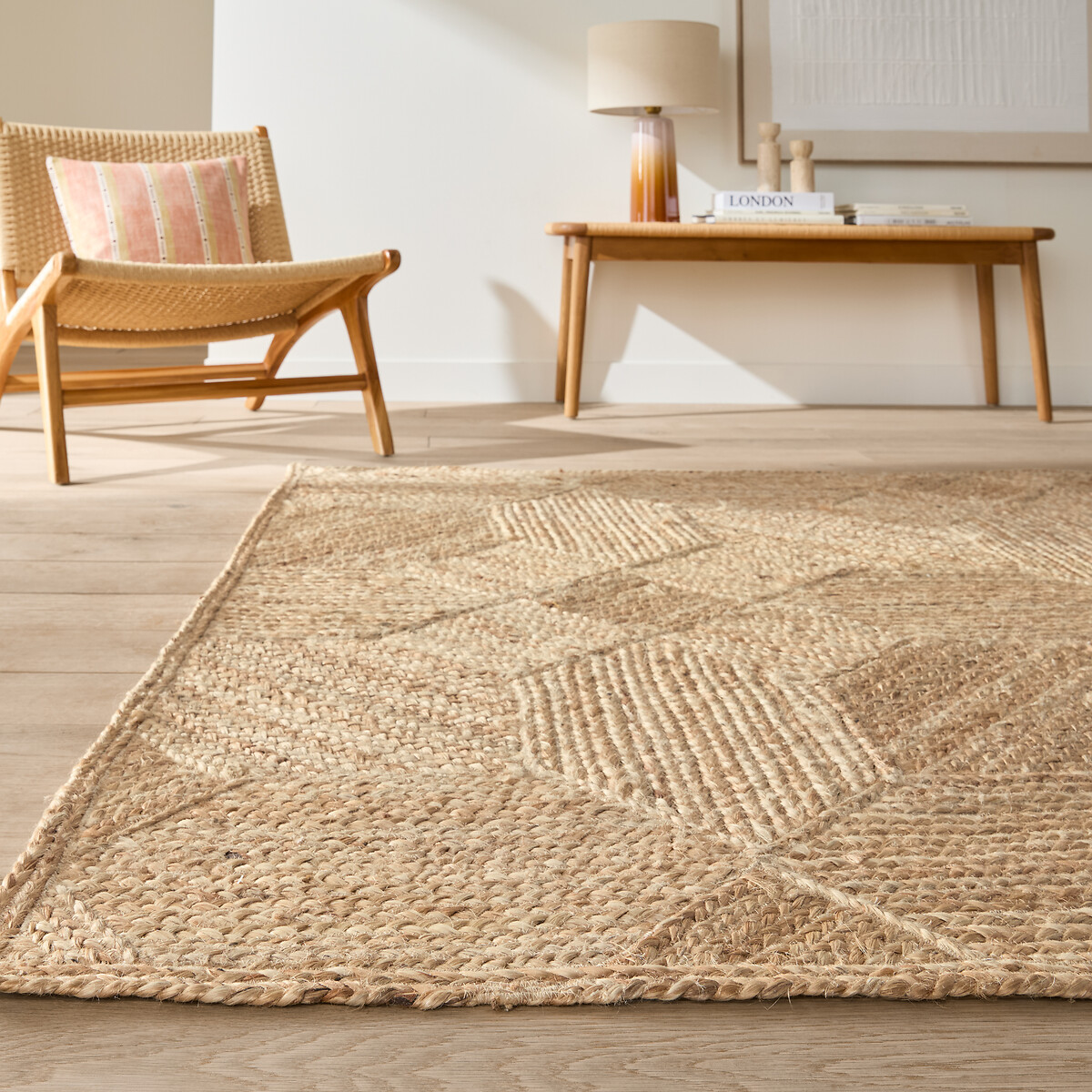 Tapis en jute, Malcan naturel, LA REDOUTE INTERIEURS