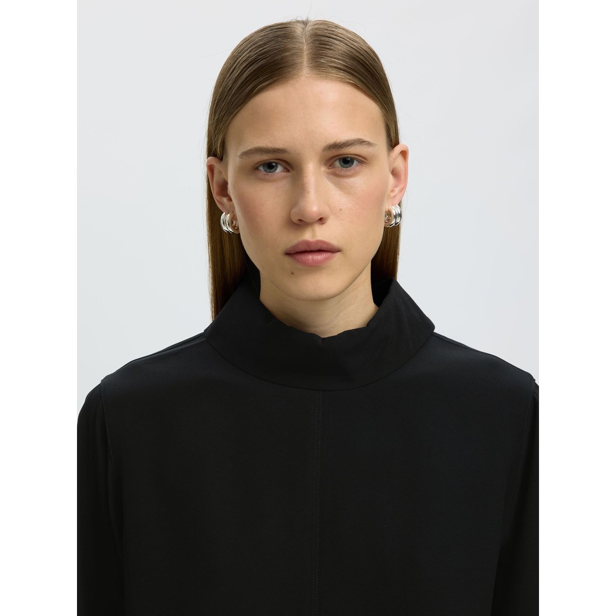 Blouse À Manches Longues noir - black1, SELECTED