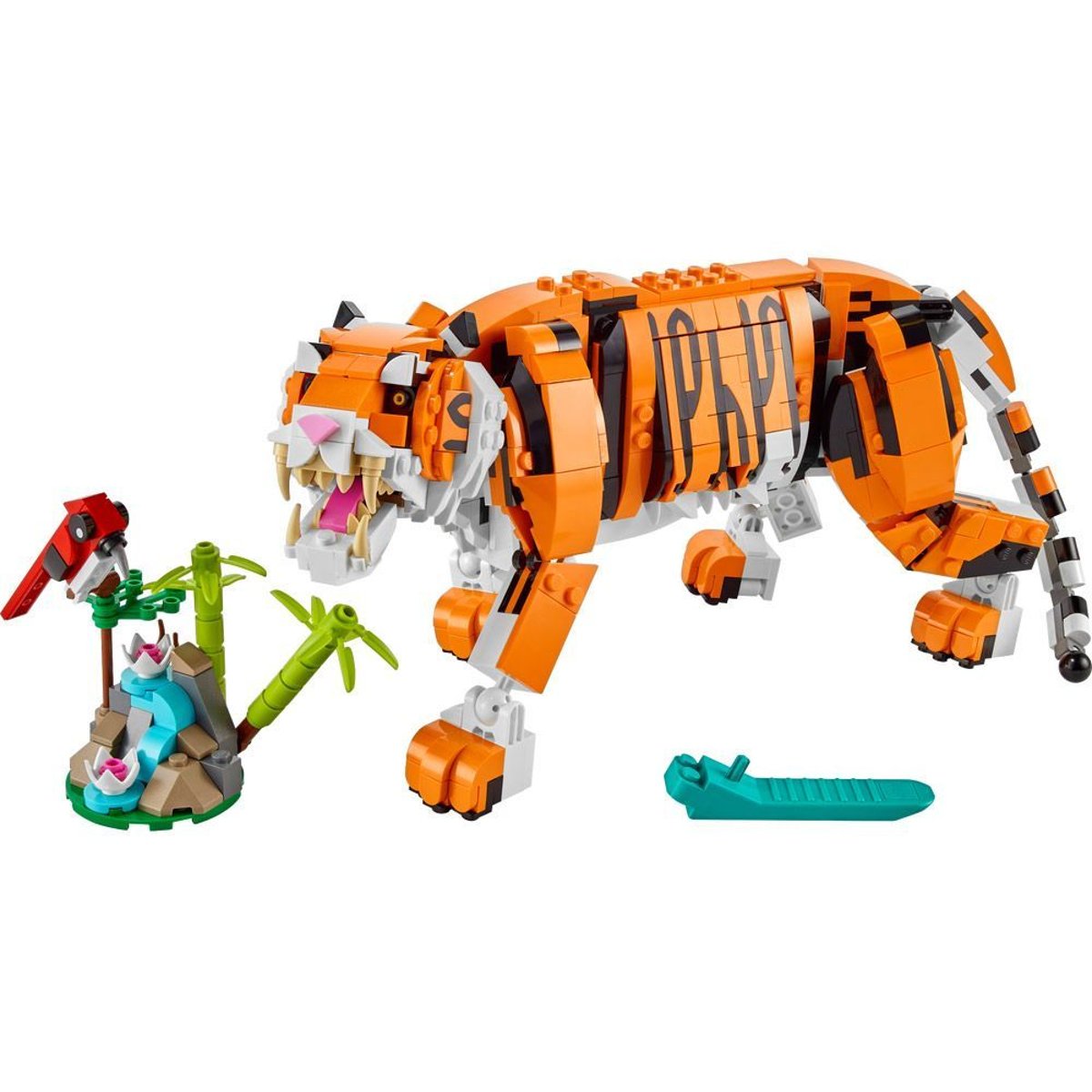 LEGO Creator - Construction du Tigre Majestueux 31129 multicolore, LEGO