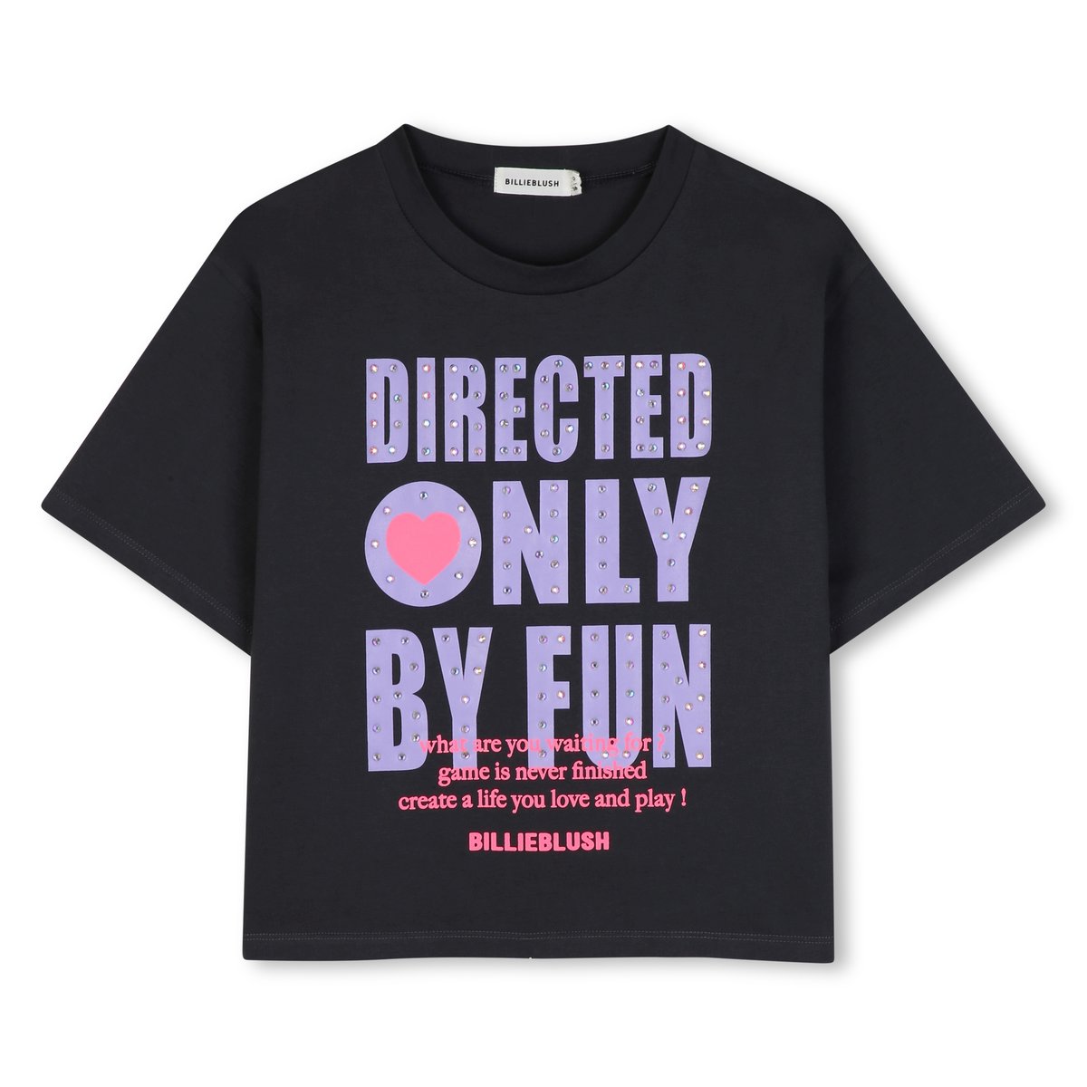 Tee-shirt manches courtes dark grey, BILLIEBLUSH