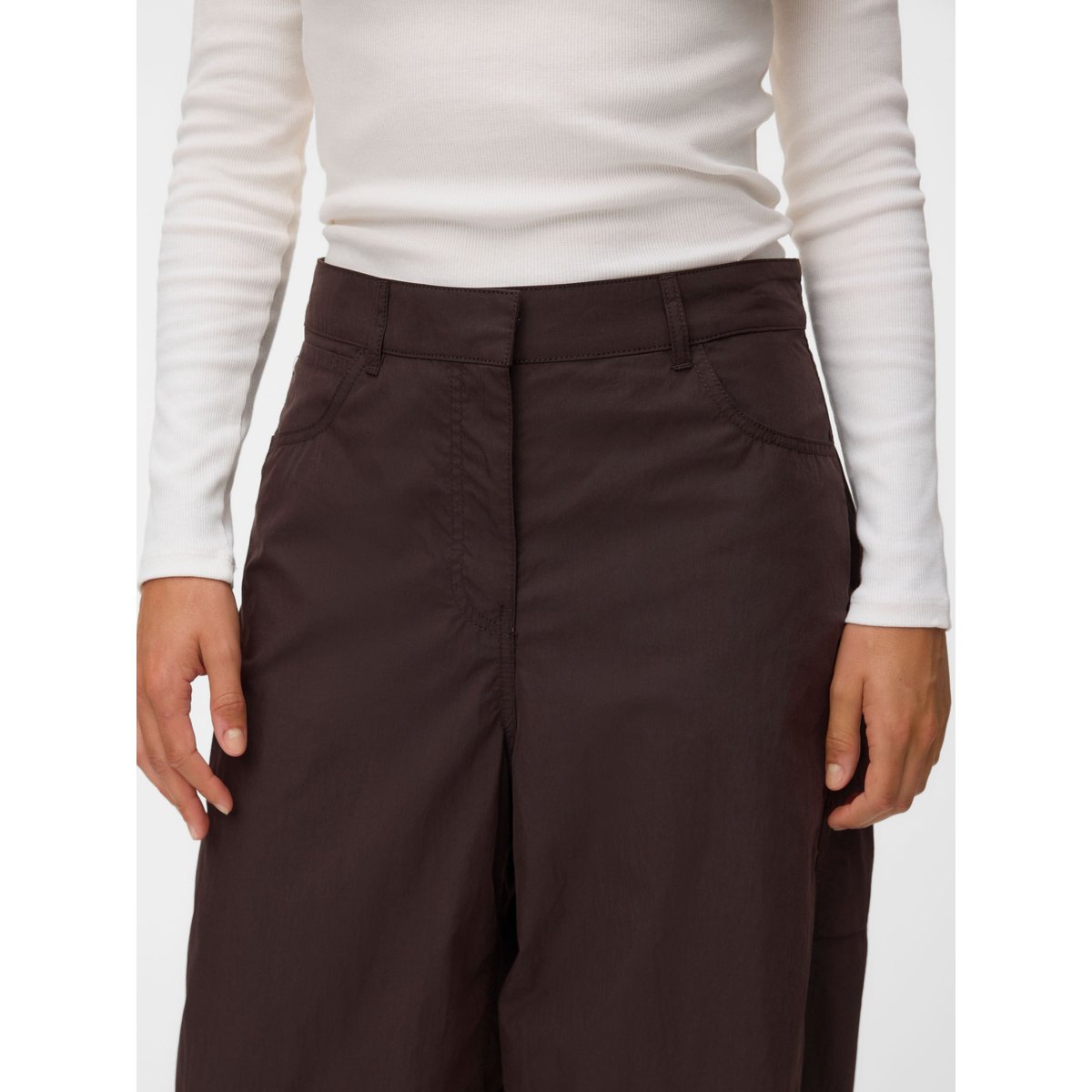 Pantalon marron - chocolate torte 1, VERO MODA