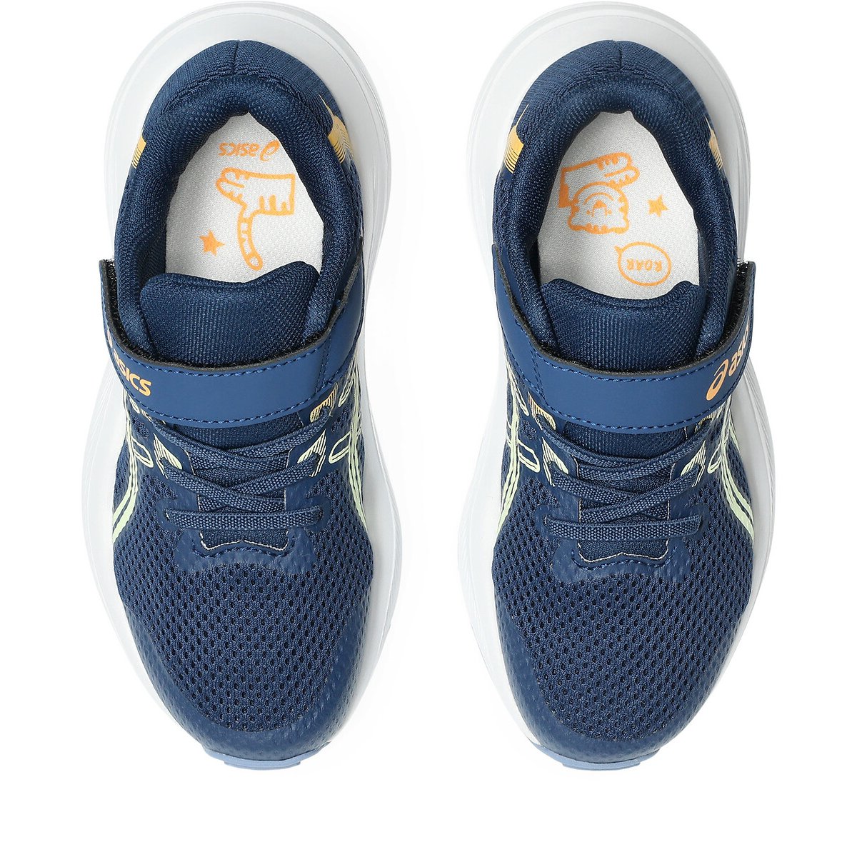 Baskets GEL-CONTEND 10 bleu/vert, ASICS