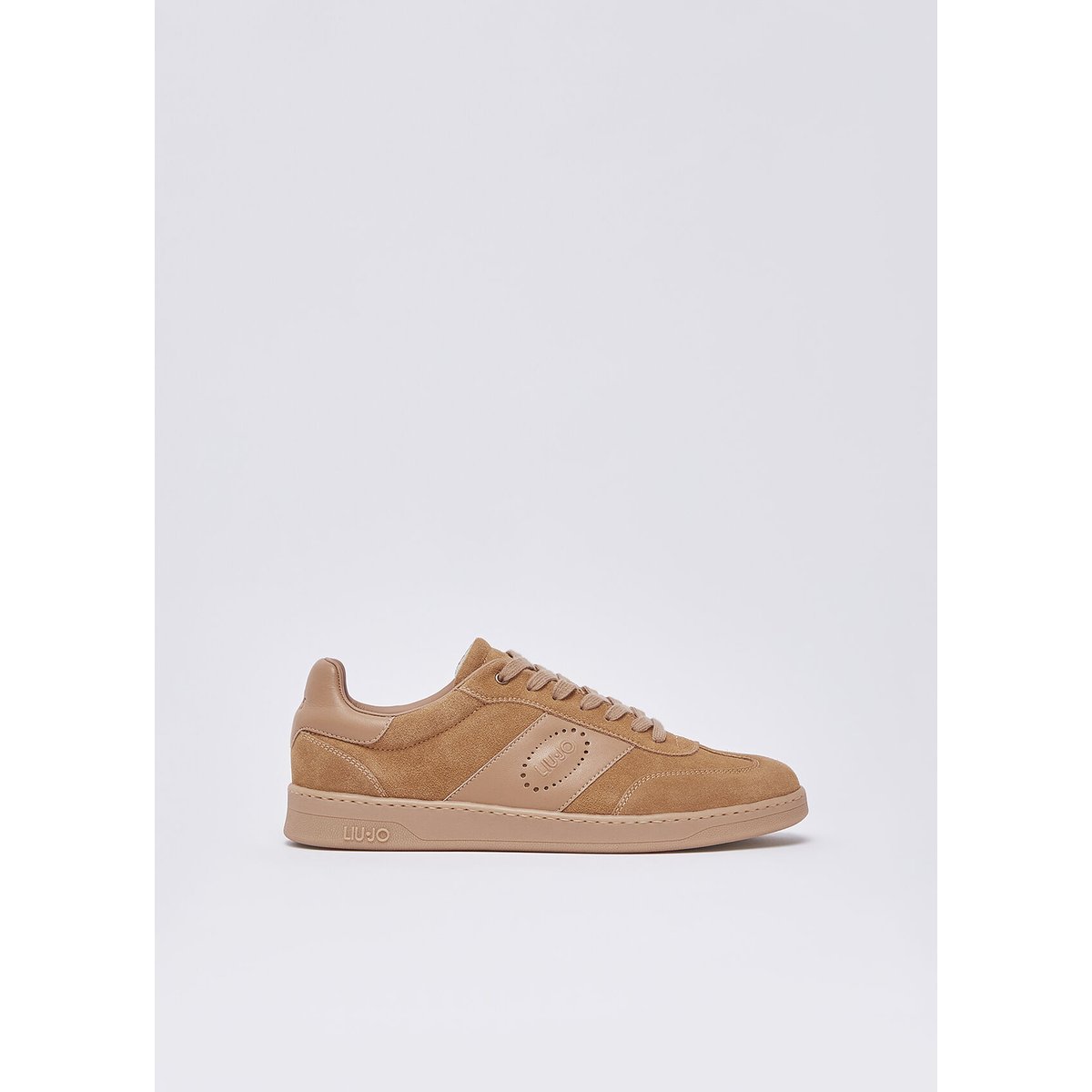 Baskets homme en daim marron, LIU JO