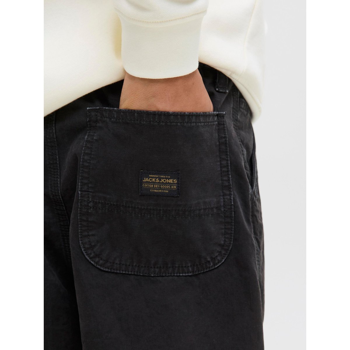 Pantalon Classique noire - black, JACK & JONES JUNIOR